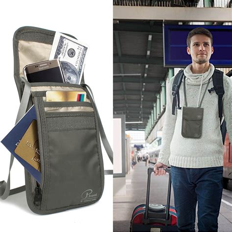 secure travel bag for men.